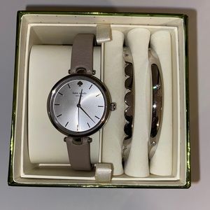 Kate Spade Watch and Bracelet Set of 3 Brand New